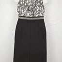 Basque Ribbon Belted Office Dress Size 12 by SwapUp-Online Second Hand Store-Online Thrift Store