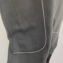 Bassike Crepe Deep V Contrast Stitch Midi Dress Size S by SwapUp-Online Second Hand Store-Online Thrift Store