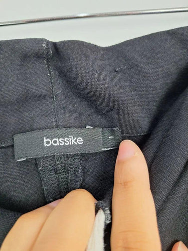 Bassike Drawstring Cuffed Smart Casual Pants Size S by SwapUp-Online Second Hand Store-Online Thrift Store