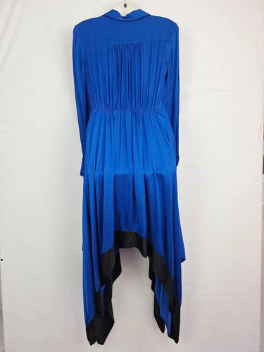 Baum und Pferdgarten Button Up Asymmetrical Hem Party Midi Dress Size 6 by SwapUp-Online Second Hand Store-Online Thrift Store