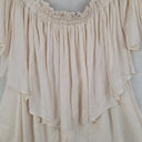 Bec & Bridge Cream Layered Off Shoulder Jumpsuit Size 12 by SwapUp-Online Second Hand Store-Online Thrift Store