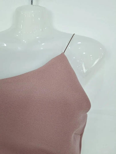 Bec & Bridge Mauve Asymmetric Draped Evening Midi Dress Size 8 by SwapUp-Online Second Hand Store-Online Thrift Store