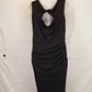 Belle Bird Cowl Neck Gathered Evening Midi Dress Size 12 by SwapUp-Online Second Hand Store-Online Thrift Store