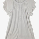 Betty Basics White Summer Cottage Blouse Size 10 by SwapUp-Online Second Hand Store-Online Thrift Store