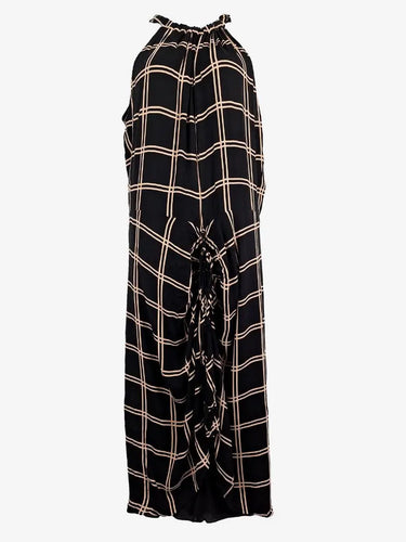 Bianca Spender Elegant Criss Cross Drape Dress Size 14 by SwapUp-Online Second Hand Store-Online Thrift Store