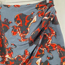 Bianca Spender Slate Floral Wrap Style Silk Skirt Size 10 by SwapUp-Online Second Hand Store-Online Thrift Store