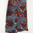 Bianca Spender Slate Floral Wrap Style Silk Skirt Size 10 by SwapUp-Online Second Hand Store-Online Thrift Store
