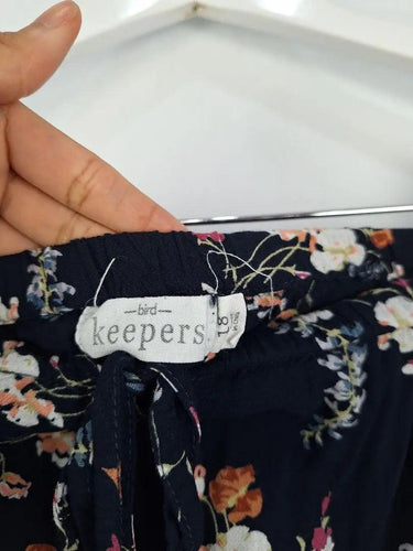 Bird Keepers Adjustable Waist Light Summer Floral Midi Skirt Size 18 by SwapUp-Online Second Hand Store-Online Thrift Store