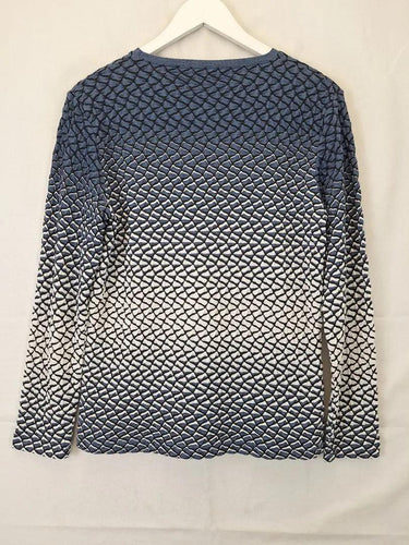 Black Pepper Stone Textured Casual Longsleeve Top Size 10 by SwapUp-Online Second Hand Store-Online Thrift Store