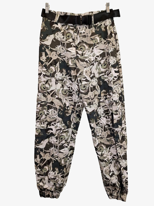 Blackmilk Stylish Pokemon Cargo Pants Size 12 by SwapUp-Online Second Hand Store-Online Thrift Store