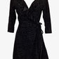 Blackmilk Velvet Ruffle Wrap Mini Dress Size M by SwapUp-Online Second Hand Store-Online Thrift Store