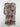 Blue Illusion Crinkle Pleated Floral Silk Midi Dress Size XL by SwapUp-Online Second Hand Store-Online Thrift Store