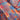 Blue Illusion Vibrant Checked Wrap Midi Dress Size L by SwapUp-Online Second Hand Store-Online Thrift Store