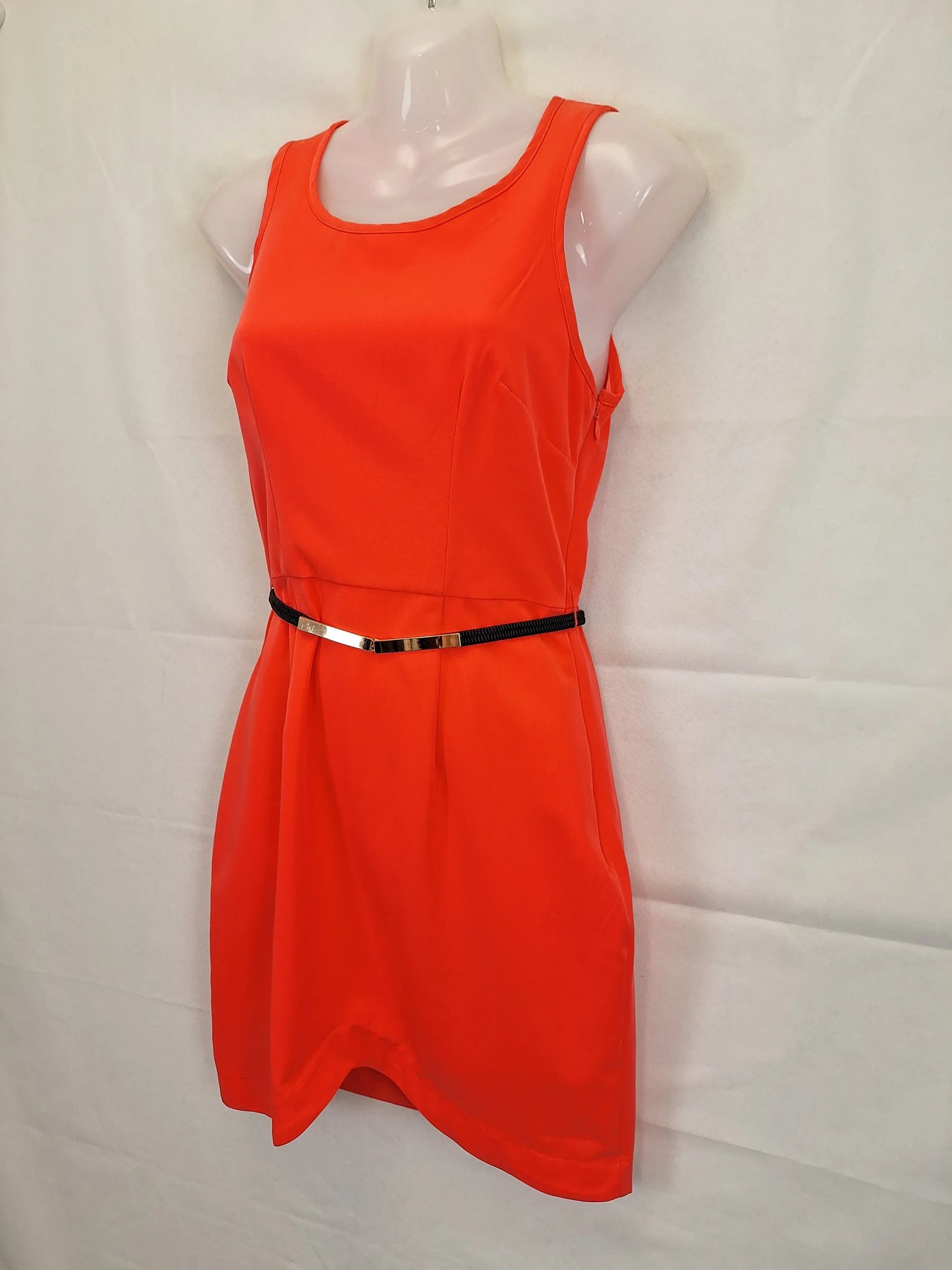 Bluejuice Neon Belted Mini Dress Size 8 by SwapUp-Online Second Hand Store-Online Thrift Store