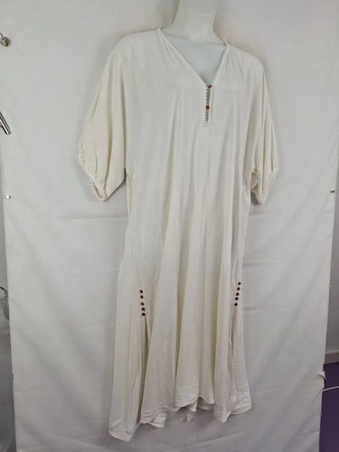 Bohemian Traders Chalk Stylish Resort Maxi Dress Size XXL by SwapUp-Online Second Hand Store-Online Thrift Store