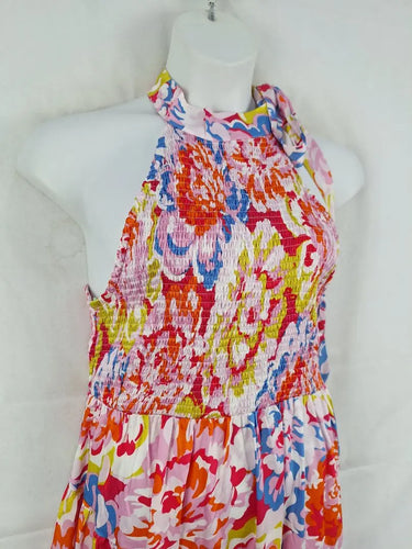 Bohemian Traders Spring Bloom Shirred Party Maxi Dress Size XL by SwapUp-Online Second Hand Store-Online Thrift Store