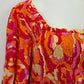 Bohemian Traders Vibrant Summer Floral Mini Dress Size L by SwapUp-Online Second Hand Store-Online Thrift Store