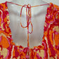 Bohemian Traders Vibrant Summer Floral Mini Dress Size L by SwapUp-Online Second Hand Store-Online Thrift Store