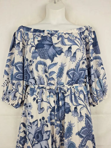 Boho Bird Prosecco Ready Dress Size 16 by SwapUp-Online Second Hand Store-Online Thrift Store