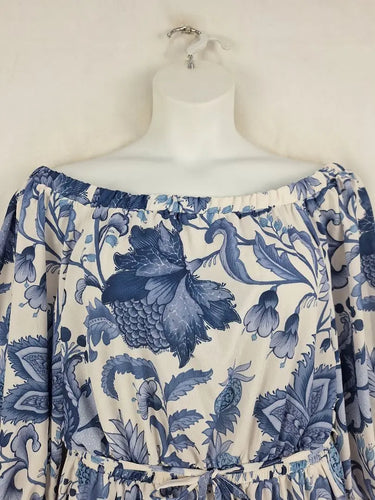 Boho Bird Prosecco Ready Dress Size 16 by SwapUp-Online Second Hand Store-Online Thrift Store