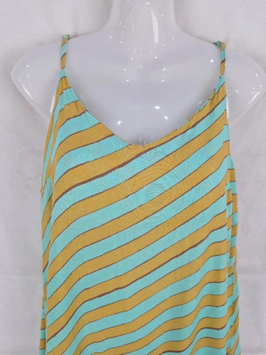 Boom Shankar Scooped Hem Summer Slip Midi Dress Size 12 by SwapUp-Online Second Hand Store-Online Thrift Store