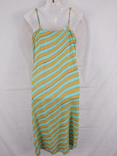 Boom Shankar Scooped Hem Summer Slip Midi Dress Size 12 by SwapUp-Online Second Hand Store-Online Thrift Store