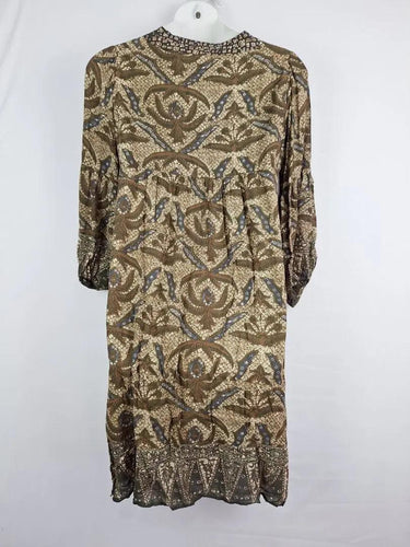 Boom Shankar Soft Boho Feathers Dress Size 14 by SwapUp-Online Second Hand Store-Online Thrift Store