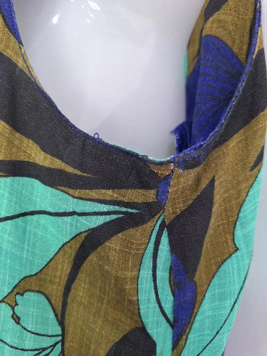 Boom Shankar Zip Front Floral Shift Dress Size 8 by SwapUp-Online Second Hand Store-Online Thrift Store