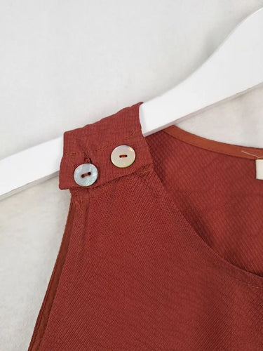 Bul Brick Shell Button Tent Top Size 14 by SwapUp-Online Second Hand Store-Online Thrift Store