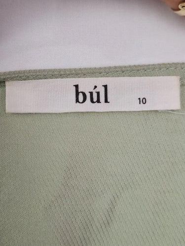 Bul Sage Wrap Effortless Dress Size 10 by SwapUp-Online Second Hand Store-Online Thrift Store