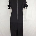 By Johnny Bonded Bow Sleeve Fitted Midi Dress Size 10 by SwapUp-Online Second Hand Store-Online Thrift Store