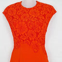 By Malene Birger Vibrant Orange Lace Top Dress Size XXS by SwapUp-Online Second Hand Store-Online Thrift Store