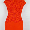 By Malene Birger Vibrant Orange Lace Top Dress Size XXS by SwapUp-Online Second Hand Store-Online Thrift Store