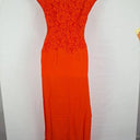 By Malene Birger Vibrant Orange Lace Top Dress Size XXS by SwapUp-Online Second Hand Store-Online Thrift Store
