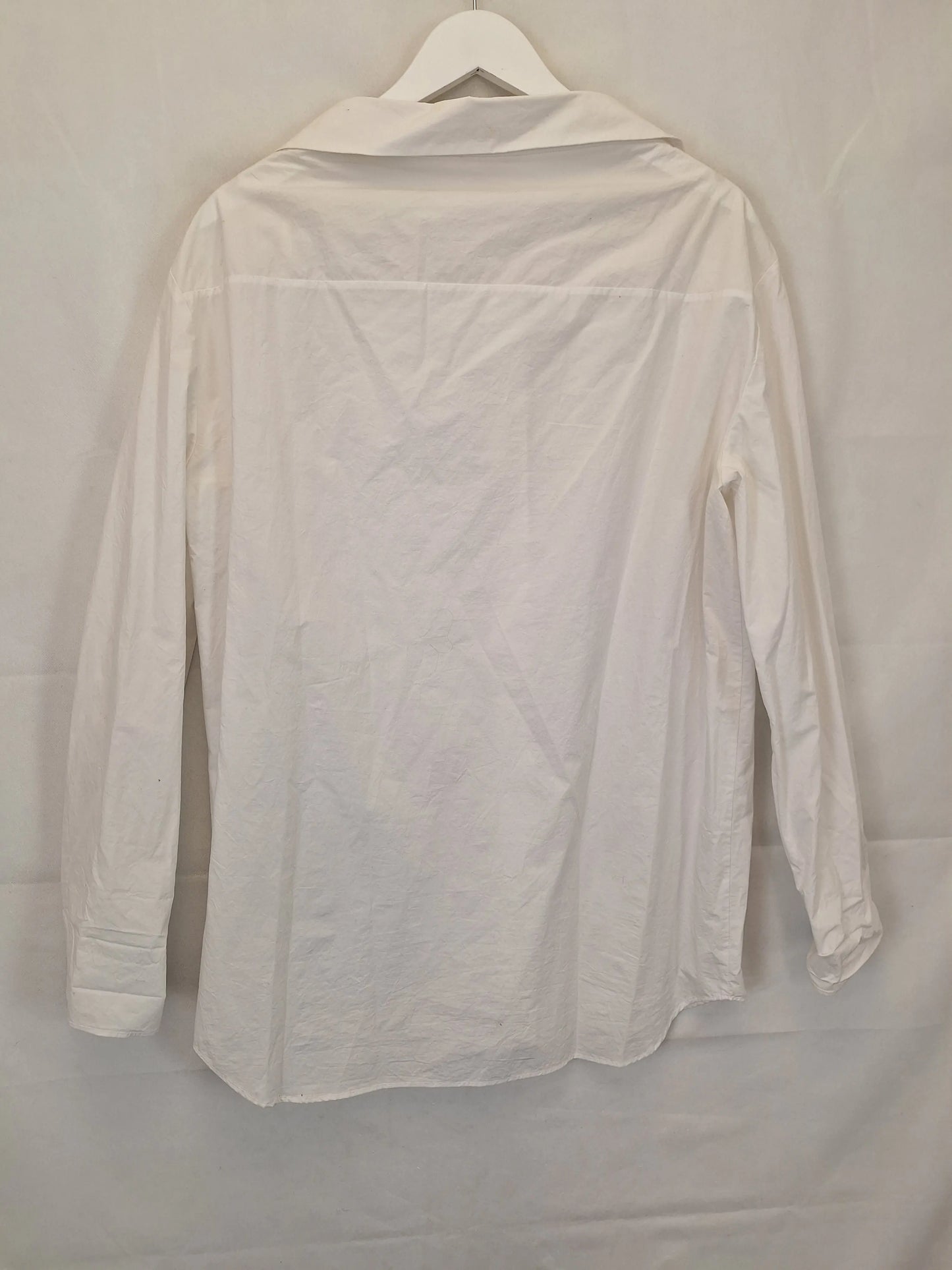 COS Casual Oversized Cotton Shirt Size 10 by SwapUp-Online Second Hand Store-Online Thrift Store