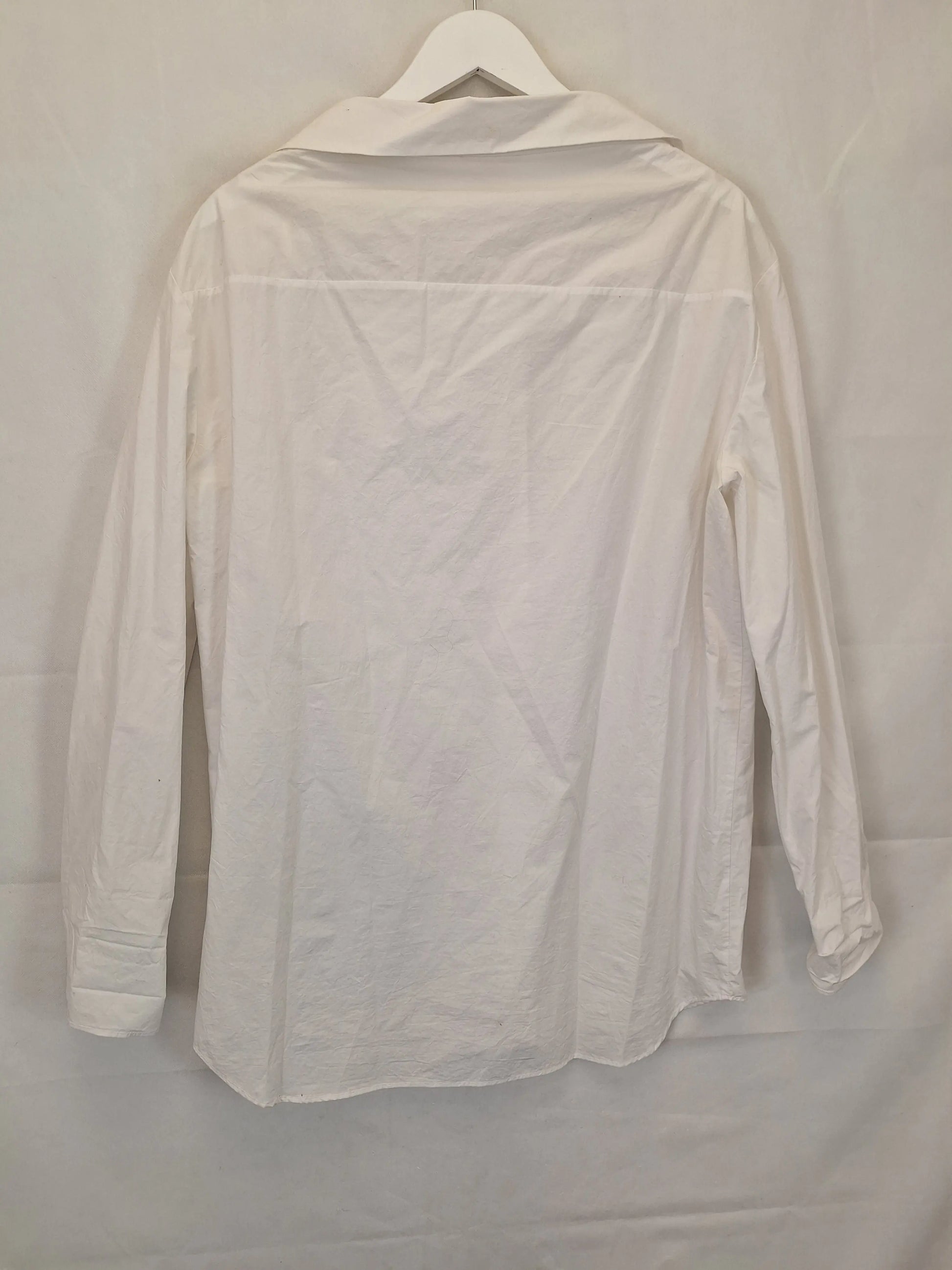 COS Casual Oversized Cotton Shirt Size 10 by SwapUp-Online Second Hand Store-Online Thrift Store