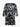 COS Navy Swirls Contrast Stitch Midi Dress Size 16 by SwapUp-Online Second Hand Store-Online Thrift Store