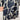 COS Navy Swirls Contrast Stitch Midi Dress Size 16 by SwapUp-Online Second Hand Store-Online Thrift Store