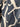 COS Navy Swirls Contrast Stitch Midi Dress Size 16 by SwapUp-Online Second Hand Store-Online Thrift Store
