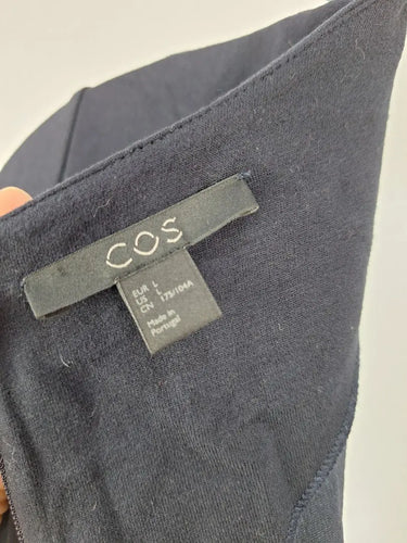 COS Smart Casual Navy Dress Size L by SwapUp-Online Second Hand Store-Online Thrift Store
