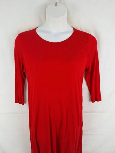 COS Vibrant  Double Layer Jersy Midi Dress Size L by SwapUp-Online Second Hand Store-Online Thrift Store