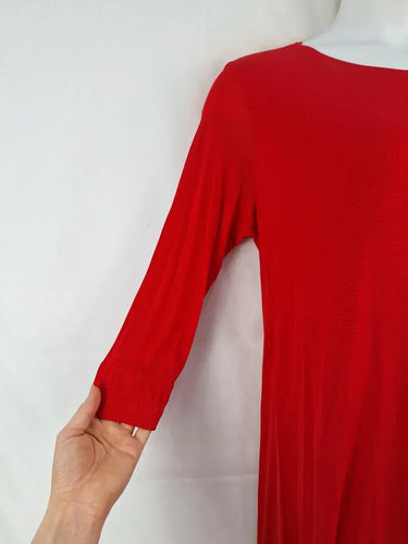 COS Vibrant  Double Layer Jersy Midi Dress Size L by SwapUp-Online Second Hand Store-Online Thrift Store