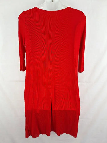 COS Vibrant  Double Layer Jersy Midi Dress Size L by SwapUp-Online Second Hand Store-Online Thrift Store