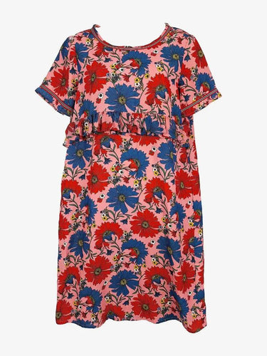 CURATE Spring Garden Ruffle Midi Dress Size S by SwapUp-Online Second Hand Store-Online Thrift Store