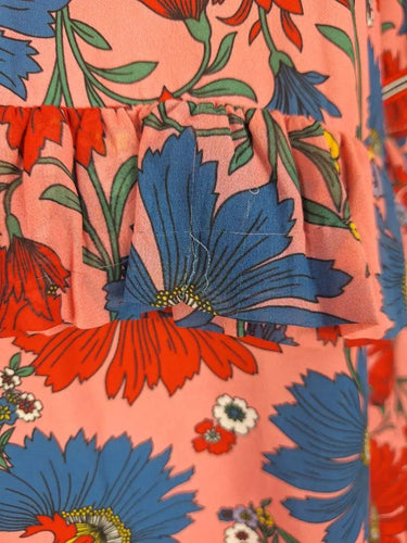 CURATE Spring Garden Ruffle Midi Dress Size S by SwapUp-Online Second Hand Store-Online Thrift Store