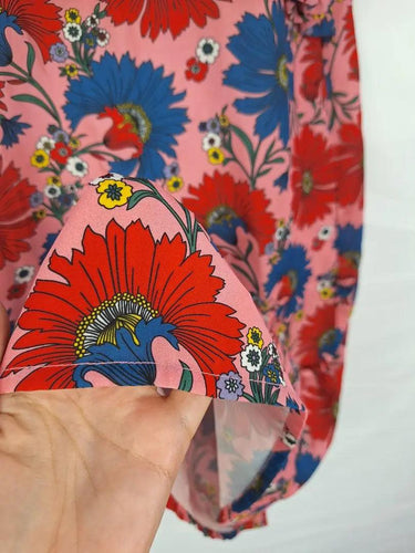 CURATE Spring Garden Ruffle Midi Dress Size S by SwapUp-Online Second Hand Store-Online Thrift Store