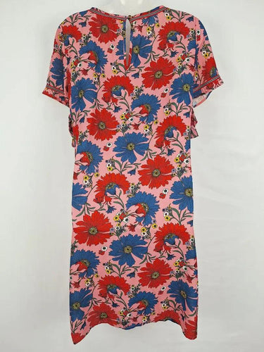 CURATE Spring Garden Ruffle Midi Dress Size S by SwapUp-Online Second Hand Store-Online Thrift Store