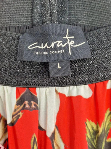 CURATE Tiered Bohemian Maxi Skirt Size L by SwapUp-Online Second Hand Store-Online Thrift Store