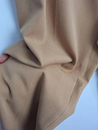 Cable Camel High Waisted Pleated Pants Size XL by SwapUp-Online Second Hand Store-Online Thrift Store