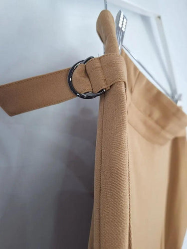Cable Camel High Waisted Pleated Pants Size XL by SwapUp-Online Second Hand Store-Online Thrift Store